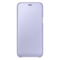 Dėklas A600 Samsung Galaxy A6 2018 Wallet cover Violetinis